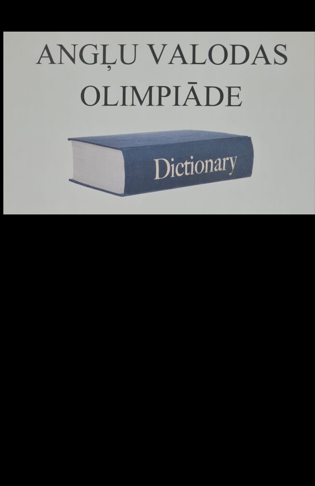 Angļu valodas olimpiāde