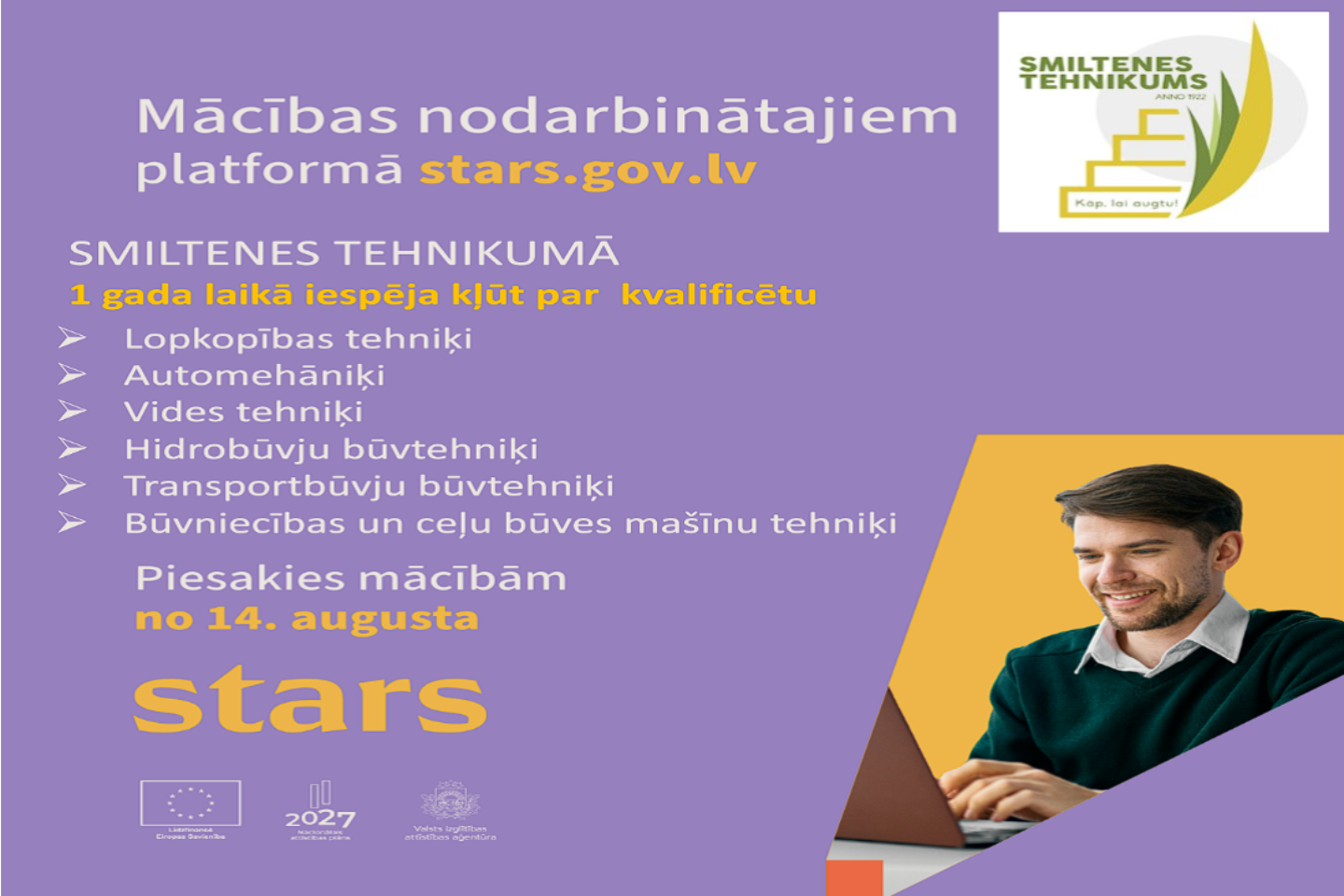 Mācības nodarbinātajiem! 
