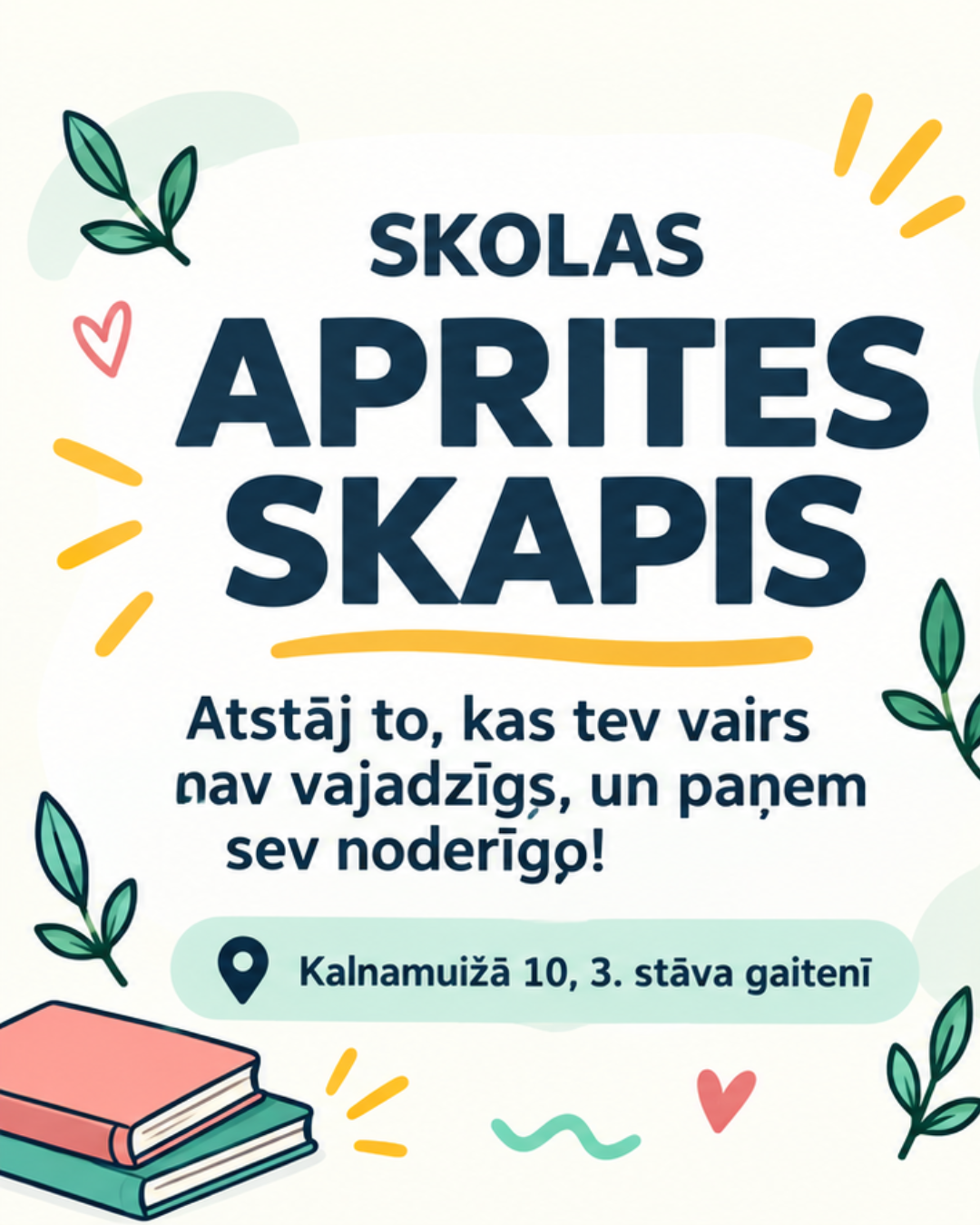 Skolas aprites skapis