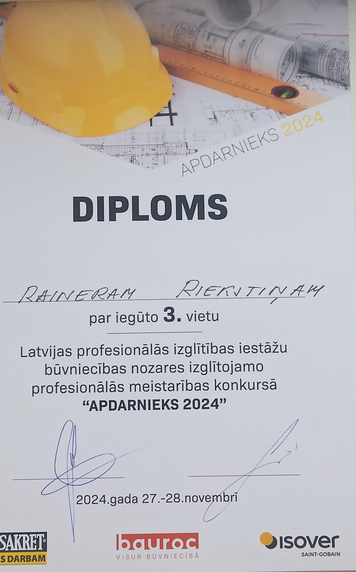 Konkurss “APDARNIEKS 2024”