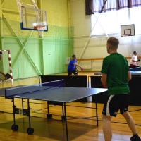 Zonas sacensības galda tenisā jauniešiem